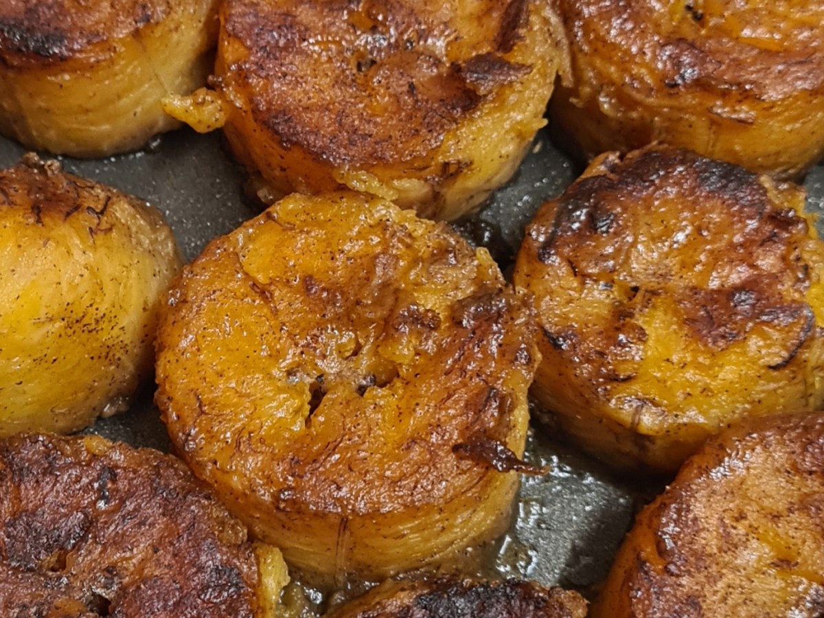 Caramelised Plantains